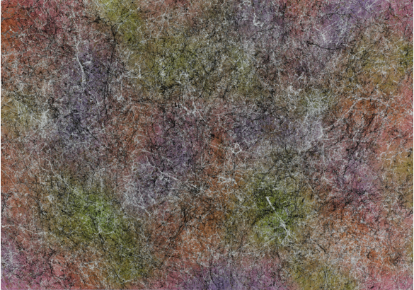 Poesie auf einer anderen Ebene | 2016, Acryl auf Hartfaserplatte, 70 x 100 cm
